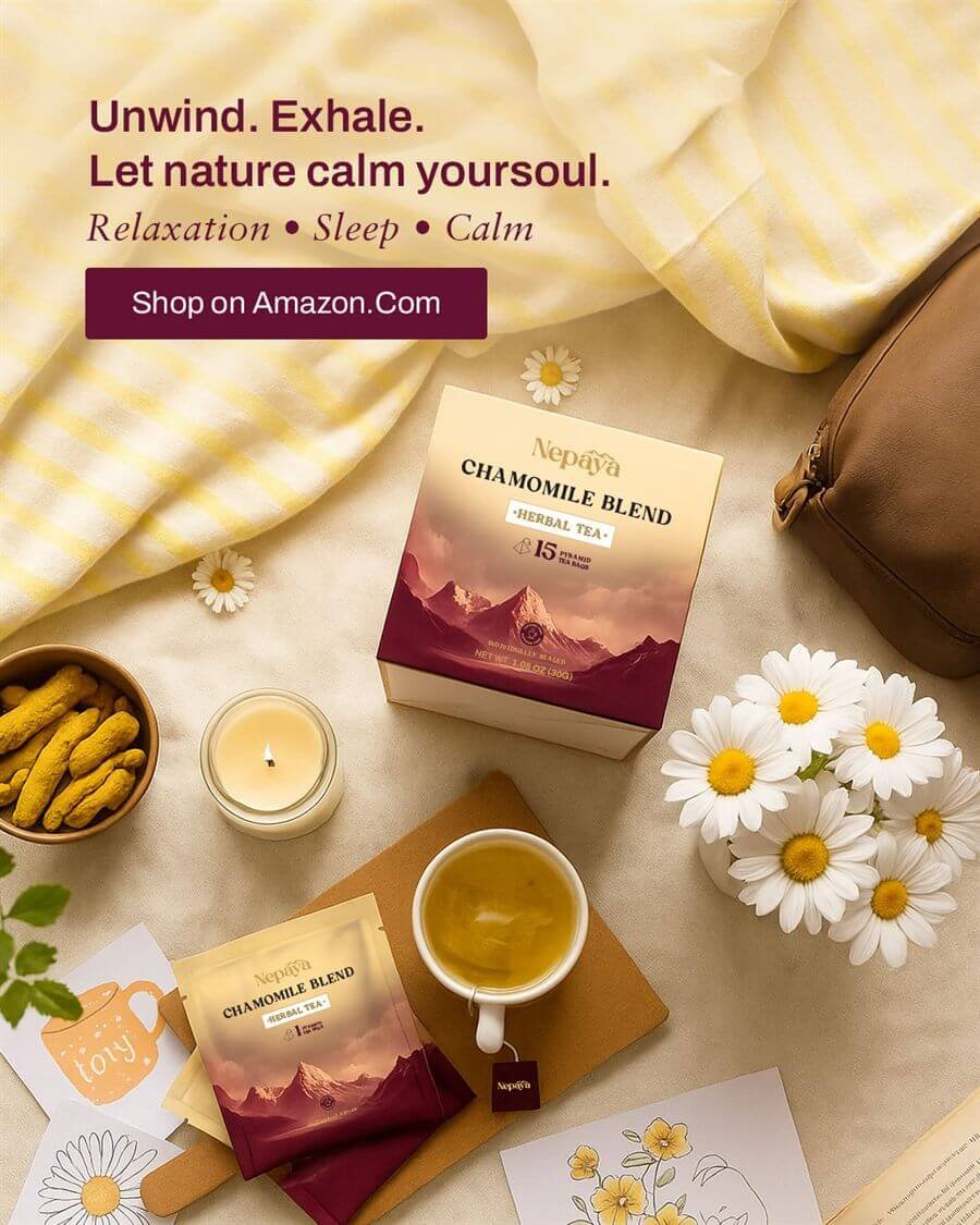 Chamomile Blend tea - Chime of Wellness