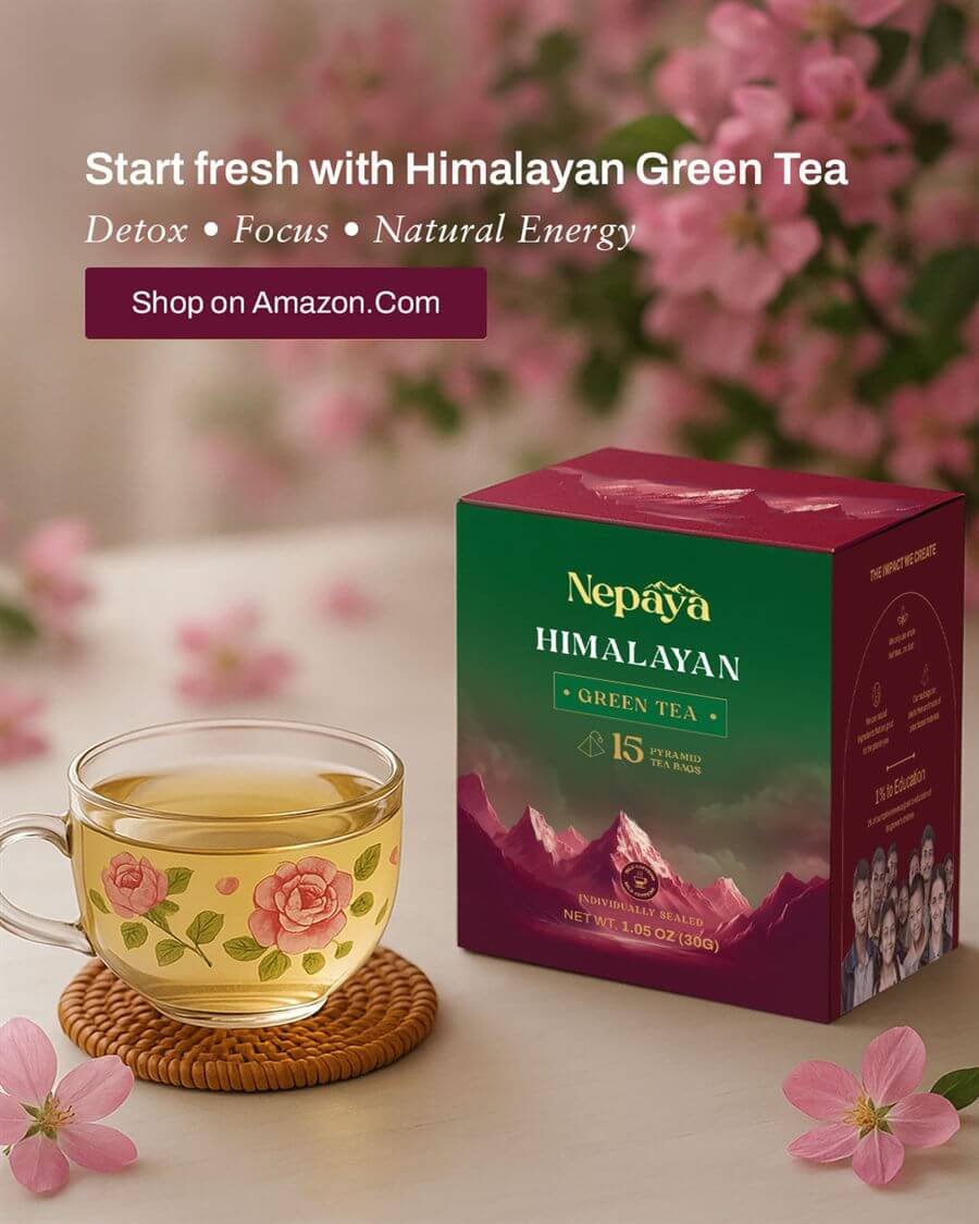 Himalayan Green tea - Chime of Wellness